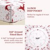 4 Pieces Soft Microfiber Christmas Bedding Sheet Set - 4 of 4
