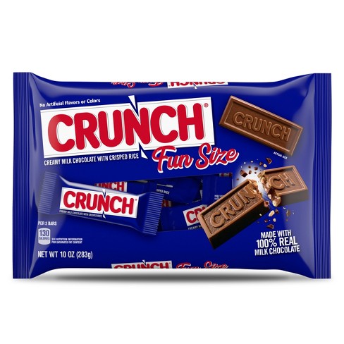Crunch Fun Size Chocolate Bar - 10oz Bag - image 1 of 4