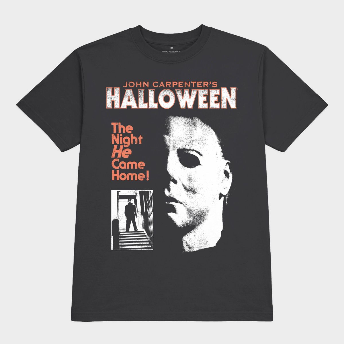 Men's Halloween Michael Myers Graphic T-Shirt - Black