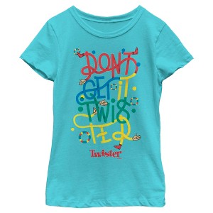 Girl's Twister Don't Get It Twisted T-Shirt - 1 of 4