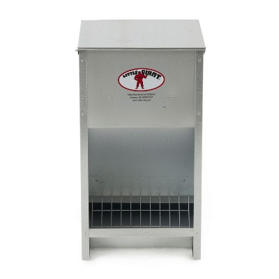 Large Galvanized Steel High Capacity Poultry Feeder