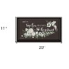 HomeRoots Together They Built Black Ridged Framed Print Wall Art - 3 of 3