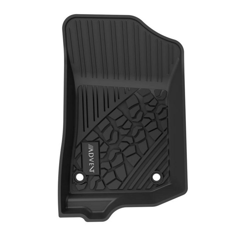 Advent All Weather Floor Mats Compatible with 2020-2022 Jeep Gladiator Vehicles, 2 of 7