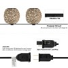 JONATHAN Y Oahu 10' 10-Light Incandescent C7 Hemp Rope Shaded String Lights: UL Listed, Indoor/Outdoor Use, LED Compatible - 4 of 4