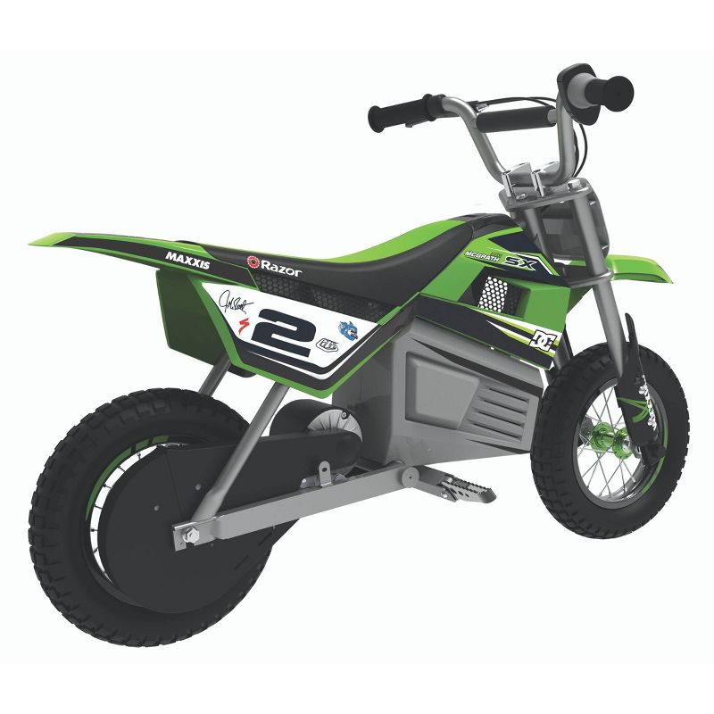 Razor SX350 Dirt Rocket McGrath Motocross Electric Bike - Green, 4 of 14