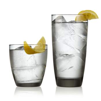 Libbey Awa Glass Drinkware 16pk Set (eight- 13oz , eight- 16oz )