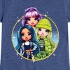 Girls' - Rainbow High - Violet Skyler Jade Fitted Short Sleeve Graphic T-Shirt - 2 of 4
