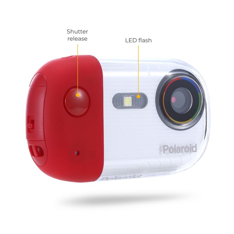Polaroid Underwater Rechargeable Camera 18mp 4K with LCD Display, 5 of 12