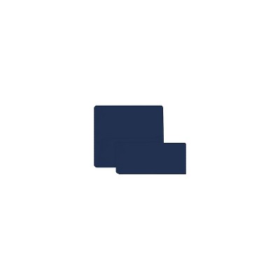 LUX Airline Ticket (3 7/8 x 8 1/2) 50/Box Navy (AIR378-103-50)