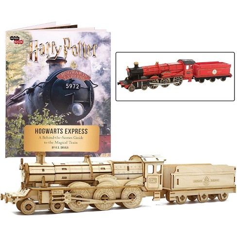 Incredibuilds Harry Potter Hogwarts Express Book & Wood Model Figure Kit :  Target