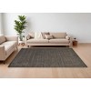 Brown Wool Hand Woven Area Rug - 2 of 4