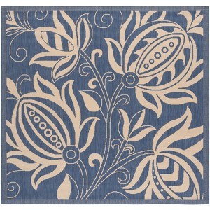 Courtyard CY2961 UV & Stain Resistant Non-Shedding Power Loomed Indoor/Outdoor Rugs - Safavieh - 1 of 4