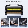 Aoibox 95Kpa Powerful Precision Pro Vacuum Sealer with Double Heat Seal & Double Pump,Easy-Lock Handle,10-in-1 Vacuum Sealer Machine with Bags Storage - 4 of 4
