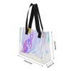Unique Bargains Holographic Ribbon Printed Bag 1 Pc - 3 of 4