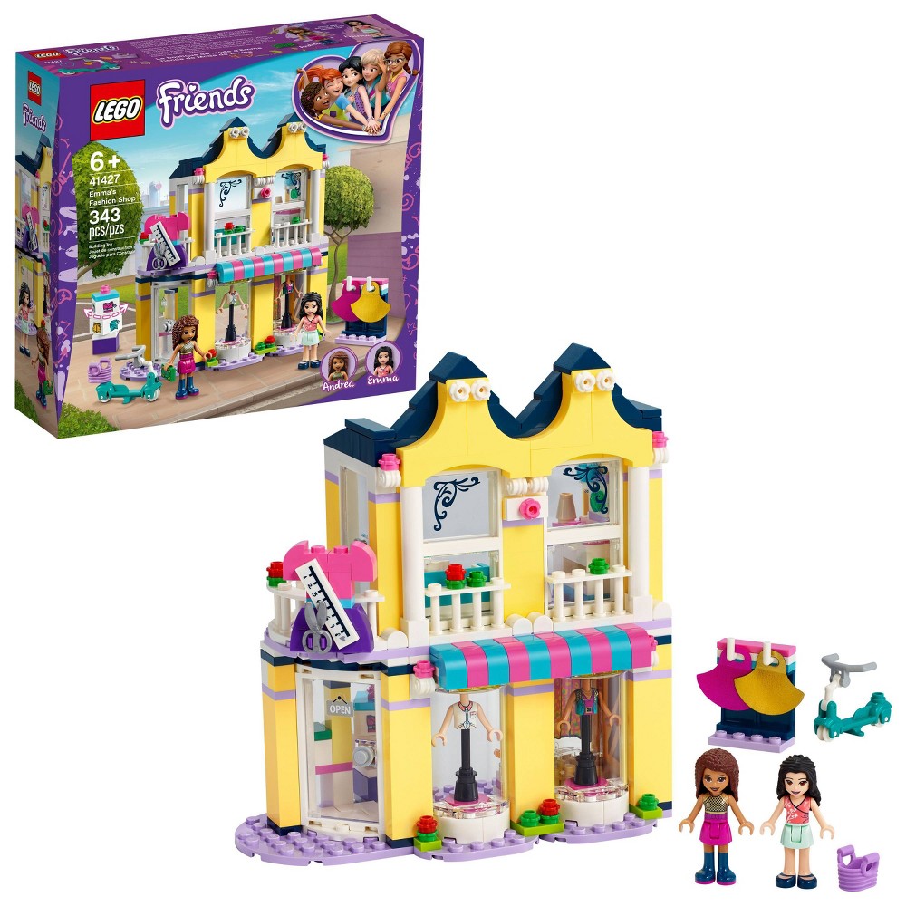 UPC 673419320108 product image for LEGO Friends Emma's Fashion Shop Building Toy for Kids Comes with Fashion Design | upcitemdb.com