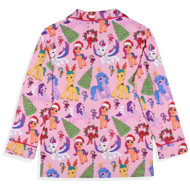 My Little Pony: A New Generation Christmas Girls' Sunny Starscout Pajama Set Pink, 5 of 7