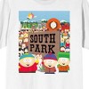 South Park Town Crew Neck Short Sleeve Men's White T-shirt - image 2 of 3