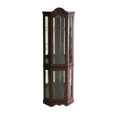 Canterdale Corner Curio Cabinet