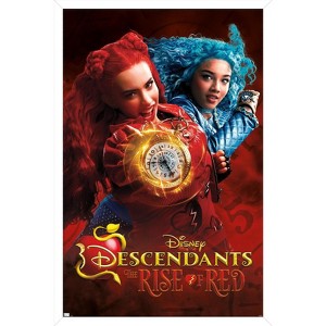 Trends International Disney Descendants: The Rise of Red - Time Framed Wall Poster Prints - 1 of 4