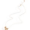 Anna-Kaci Women's Gold Tone Bow Pendant Necklace on Delicate Chain - Gold - 3 of 4