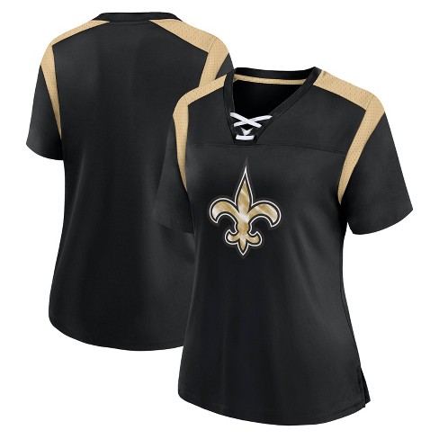 New orleans saints v neck t shirt best sale