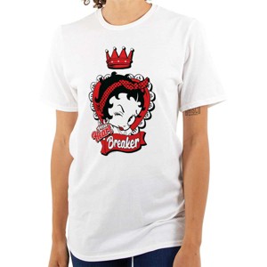 Cute Betty Boop Miss Heart Breaker Womens Graphic T Shirt Tees Brisco Brands - 1 of 4