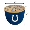 NFL Indianapolis Colts 3-Wick Script Circle Logo 16oz Ceramic Bowl Candle: Vanilla & Musk Scent - 3 of 3