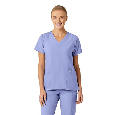 Wink W123 Women's Stylized V-Neck Scrub Top