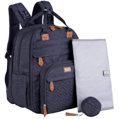 BabbleRoo Polyester Diaper Bag Backpack for Stylish Parents, Spacious Baby Bag, Versatile Baby Diaper Bag