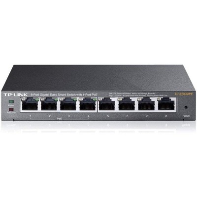 Tp-link 8-port Gigabit Poe Easy Smart Managed Switch With 55w 4