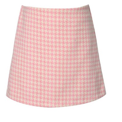 Girl Houndstooth Skirt - Hannah Banana