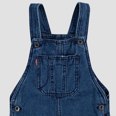 Levi's® Baby Denim Overalls - Blue 12M