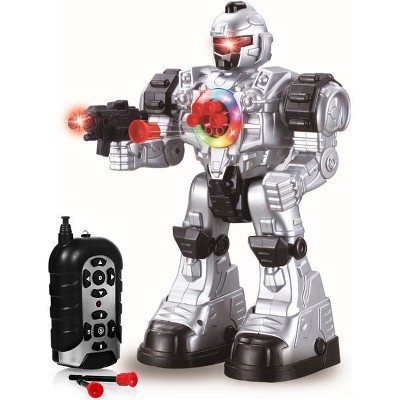 Remote control store robot target