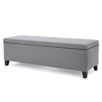 NicBex Modern 51.25" Storage Bench Accent Stools with Wood Frame for Bedroom and Entryway