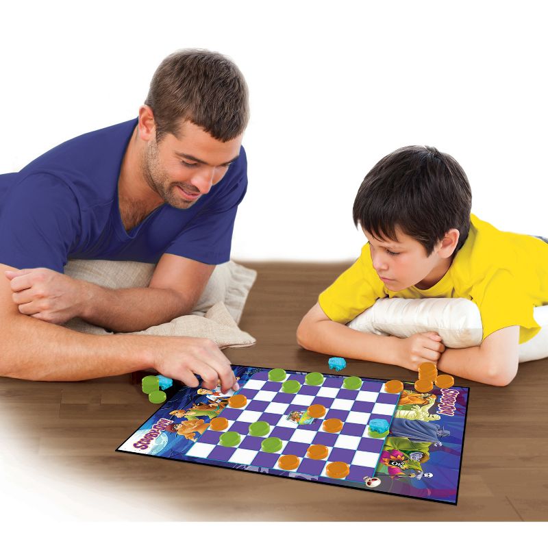 MasterPieces Officially licensed Scooby Doo Checkers Board Game for Families and Kids ages 6 and Up, 5 of 7