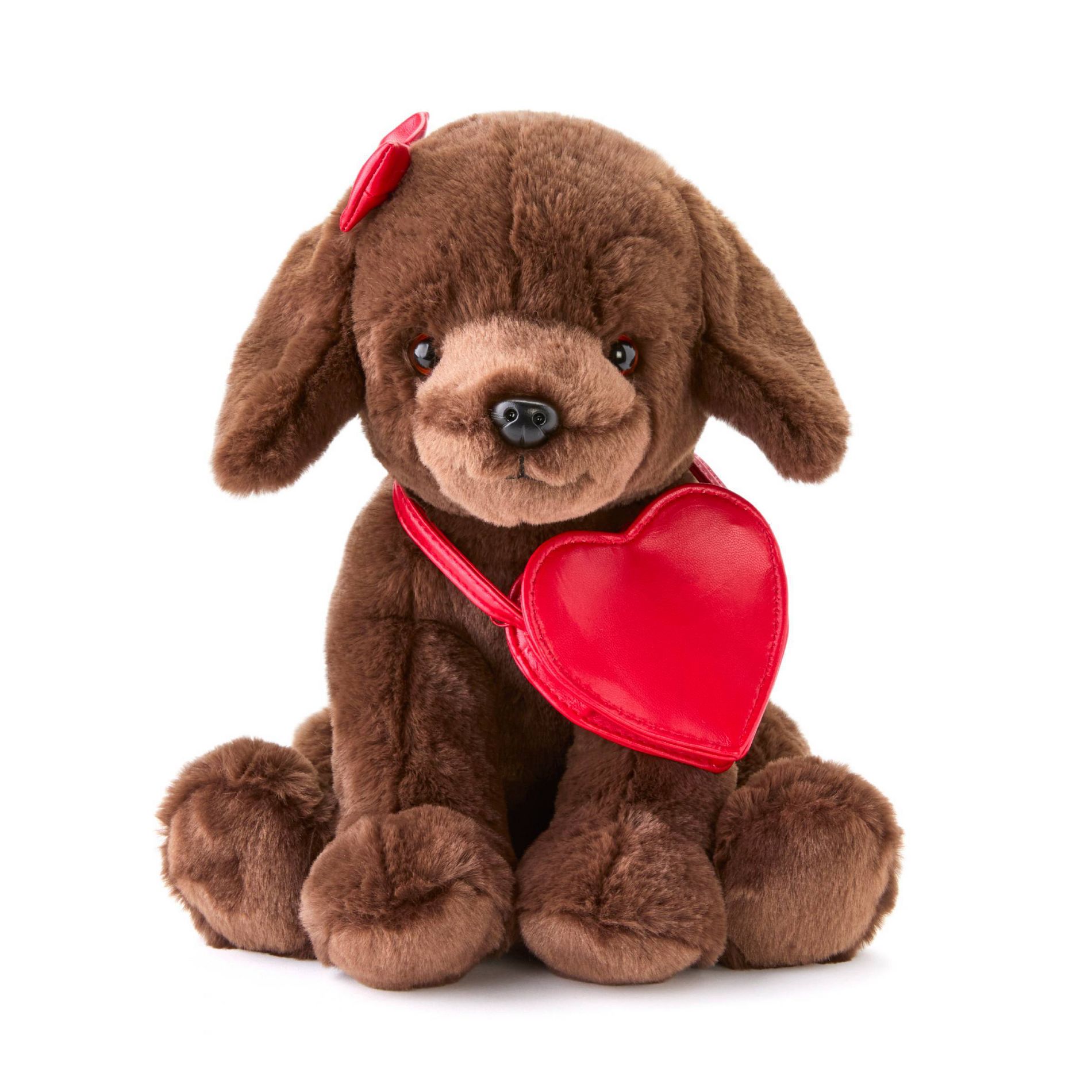 FAO Schwarz 12" Sparklers Plush Labrador with Purse