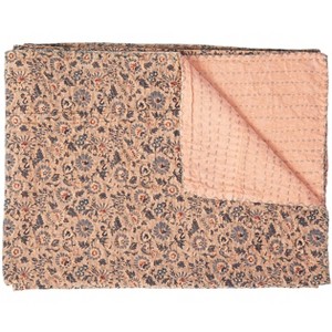 Taj Hotel Kantha Cotton Throw | 50"x70" | C - 1 of 4
