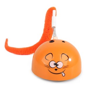 Allforpaws Interactive Cat Toy Mad Mouse, Orange - 1 of 4