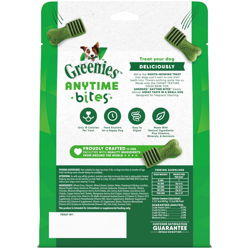 Greenies Anytime Bites Original Flavor All Stages Dog Treat, 3 of 9