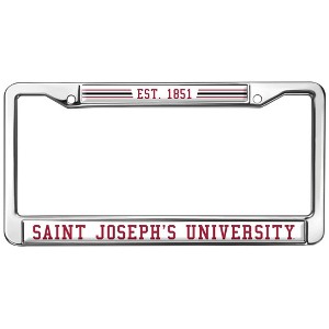 Saint Joseph's University Full Size Standard License Plate Metal Frame - 1 of 4