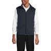 Lands' End School Uniform Unisex Sweater Fleece Zip Front Vest - 4 of 4