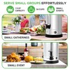 NutriChef  Water Boiler and Hot Water Dispenser - Stainless Steel, Black & Silver - 2 of 4