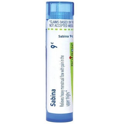 Sabina 9C by Boiron Homeopathic Single Medicine For Personal Care  -  80 Pellet
