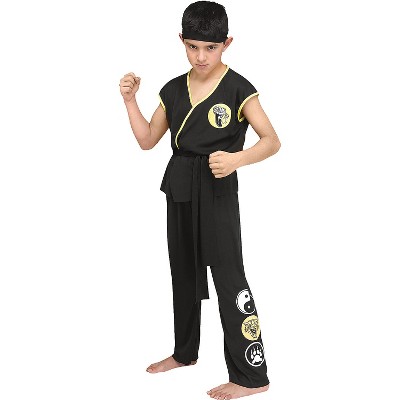 Fun World Boys' Karate Gi Costume - Size 12-14 - Black : Target