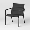 4pc Padded Sling Patio Conversation Set Black - Room Essentials™ - 3 of 4