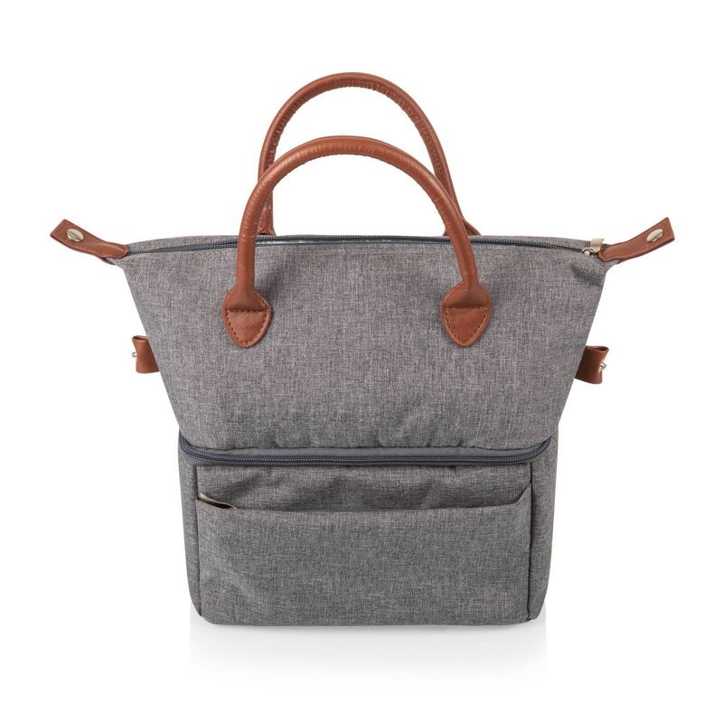 Picnic Time Urban Lunch Bag - Heathered Gray, 3 of 5