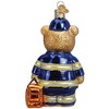 Old World Christmas Blown Glass Ornament for Christmas Tree, EMT Teddy Bear - 3 of 4
