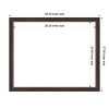Amanti Art 27"x33" Ashton Black Framed Magnetic Dry Erase Board - 4 of 4