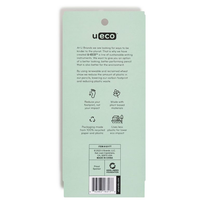 U Brands  U-Eco 2pk Mechanical Pencils Speckled Hex with Refill, 4 of 8