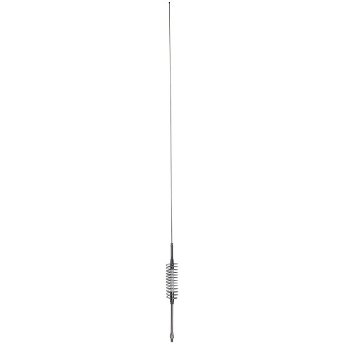 Tram® 5,000-watt Penetrator Sparrow 26 Mhz To 30 Mhz Cb Antenna With 49-1/4  Inch Stainless Steel Whip And 6-inch Shaft : Target